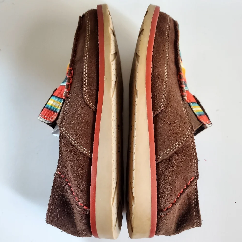 Ariat Kids Moccasins Brown Multicolor Youth 3